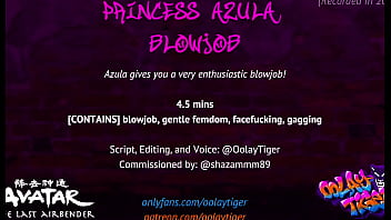 [AVATAR] Princess Azula Blowjob | Erotic Audio Play by Oolay-Tiger