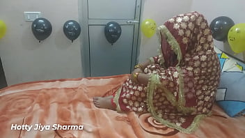Neha waking up her brother with a surprise with Hindi Audio